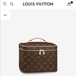 Louis Vuitton Monogram Nice BB - Toiltery Cosmetic Travel Case or Luxury Handbag